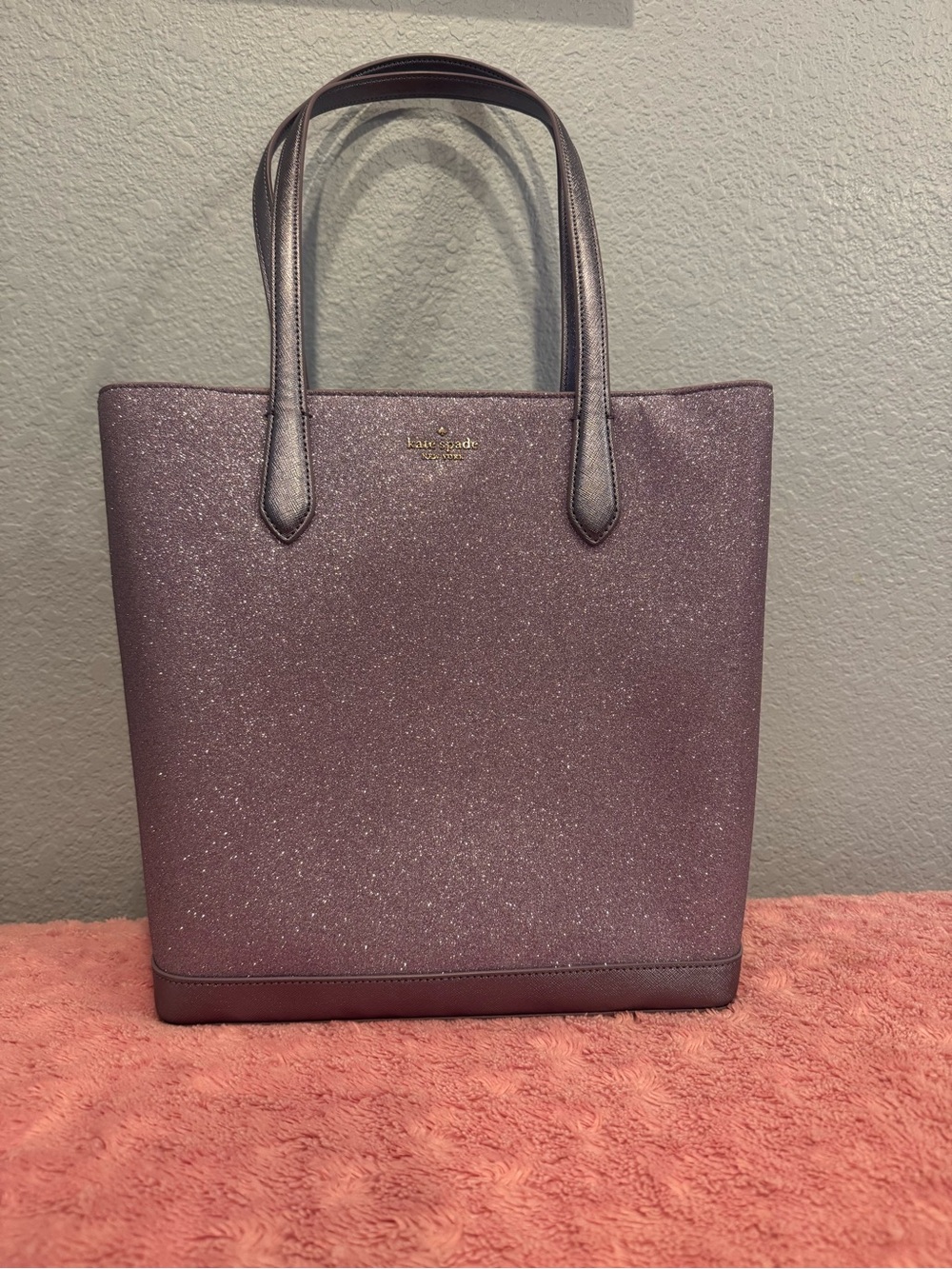Kate Spade Tinsel Tote in Lilac Frost